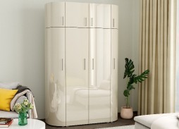 "Радиолла 4" шкаф с радиусным фасадом 56 250 Р. в Вира Мебель "Радиолла 4" шкаф с радиусным фасадом