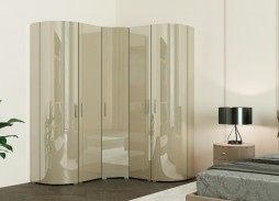 "Радиолла 17" угловой шкаф с радиусным фасадом