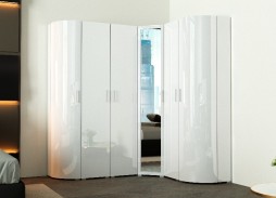 "Радиолла 19" угловой шкаф с радиусным фасадом