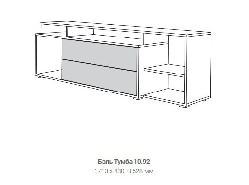 "Бэль 10.92" тумба, ф-ка "Нижегород"