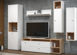 "Бэль 1" модульная стенка, ф-ка "Нижегород" 27 823 Р. в Вира Мебель "Бэль 1" модульная стенка, ф-ка "Нижегород"