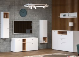 "Бэль 2" модульная стенка, ф-ка "Нижегород" 30 915 Р. в Вира Мебель "Бэль 2" модульная стенка, ф-ка "Нижегород"