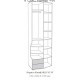 "Индиго 10.19" шкаф, ф-ка "Нижегород" по цене 15 544 Р. "Индиго 10.19" шкаф, ф-ка "Нижегород"