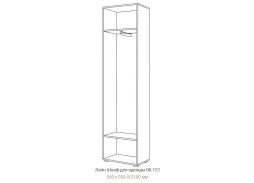 "Лайн 1" модульная прихожая, ф-ка "Нижегород" 22 882 Р. в Вира Мебель "Лайн 1" модульная прихожая, ф-ка "Нижегород"