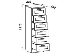 "Смоленск К-17" комод