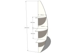 шкаф купе "Радион" радиусный
