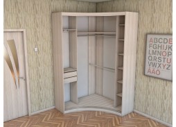 шкаф купе "Радион" с угловой колонкой