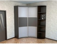 шкаф купе Радион (венге) с угловой колонкой