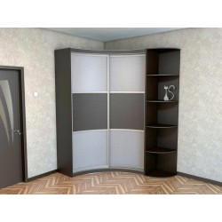 шкаф купе Радион (венге) с угловой колонкой