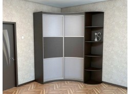 шкаф купе "Радион" (венге) с угловой колонкой