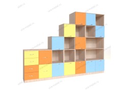 "Спринт 6" детская стенка 41 150 Р. в Вира Мебель "Спринт 6" детская стенка