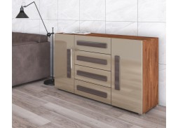 "Дизайн Делюкс 2" комод глянцевый