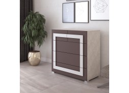 "Дизайн Делюкс 4" комод глянцевый