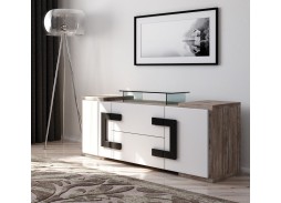 "Дизайн Делюкс 17" комод глянцевый 17 650 Р. в Вира Мебель "Дизайн Делюкс 17" комод глянцевый