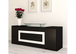 "Дизайн Делюкс 18" комод глянцевый 21 700 Р. в Вира Мебель "Дизайн Делюкс 18" комод глянцевый