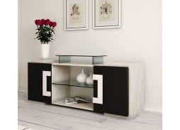 "Дизайн Делюкс 19" комод глянцевый 19 100 Р. в Вира Мебель "Дизайн Делюкс 19" комод глянцевый