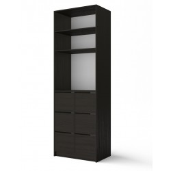 Софт 13 шкаф гардеробный без дверей