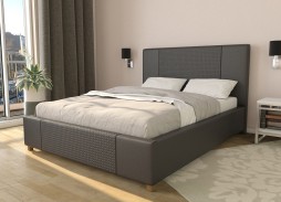 "Афина 28" мягкая кровать 21 200 Р. в Вира Мебель "Афина 28" мягкая кровать