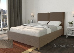 "Афина 33" мягкая кровать 21 200 Р. в Вира Мебель "Афина 33" мягкая кровать