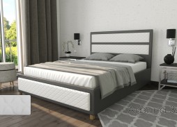 "Афина 35" мягкая кровать 23 100 Р. в Вира Мебель "Афина 35" мягкая кровать