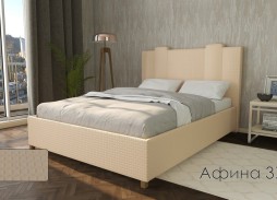 "Афина 37" мягкая кровать 24 800 Р. в Вира Мебель "Афина 37" мягкая кровать