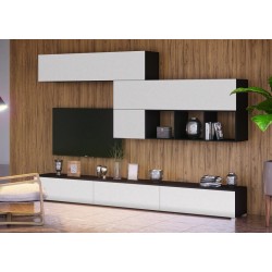 Марта 10 стенка с глянцевым фасадом