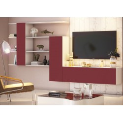 Марта 17 стенка с глянцевым фасадом