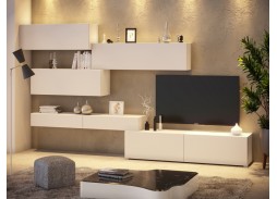 "Марта 19" стенка с глянцевым фасадом 30 700 Р. в Вира Мебель "Марта 19" стенка с глянцевым фасадом