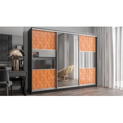 Вектор 7 глянцевый шкаф купе