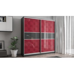 Вектор 1 глянцевый шкаф купе