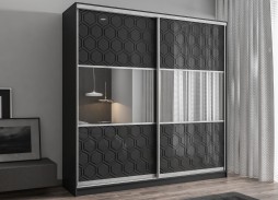 "Вектор 38" глянцевый шкаф купе 35 000 Р. в Вира Мебель "Вектор 38" глянцевый шкаф купе