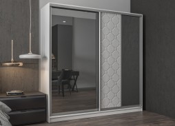 "Вектор 42" глянцевый шкаф купе 35 000 Р. в Вира Мебель "Вектор 42" глянцевый шкаф купе