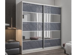 "Вектор 44" глянцевый шкаф купе 35 000 Р. в Вира Мебель "Вектор 44" глянцевый шкаф купе