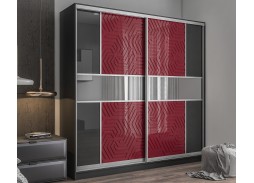 "Вектор 45" глянцевый шкаф купе 35 000 Р. в Вира Мебель "Вектор 45" глянцевый шкаф купе