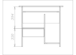 Компьютерный стол КСТ-10.1 ф-ка Сокол 6 030 Р. в Вира Мебель Компьютерный стол КСТ-10.1 ф-ка Сокол