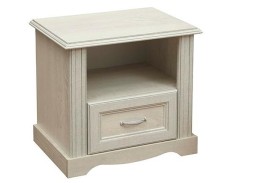 "Сохо 32.17" тумба прикроватная, ф-ка Олимп мебель 5 051 Р. в Вира Мебель "Сохо 32.17" тумба прикроватная, ф-ка Олимп мебель