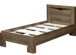 "Лючия 33.07 Кейптаун" кровать с настилом, ф-ка Олимп мебель