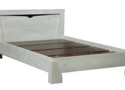 "Лючия 33.08-01 бетон" кровать с настилом, ф-ка Олимп мебель