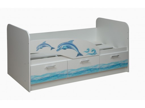 "06.223 Дельфин" кровать, ф-ка Олимп мебель