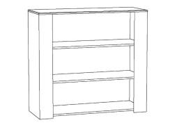 "Амели 13.106" комод, ф-ка "Нижегород" 11 786 Р. в Вира Мебель "Амели 13.106" комод, ф-ка "Нижегород"