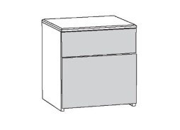 "Амели 13.78" тумба прикроватная, ф-ка "Нижегород" 4 698 Р. в Вира Мебель "Амели 13.78" тумба прикроватная, ф-ка "Нижегород"