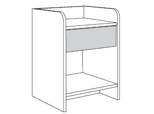 "Веста 1" комплект в спальню, ф-ка "Нижегород"