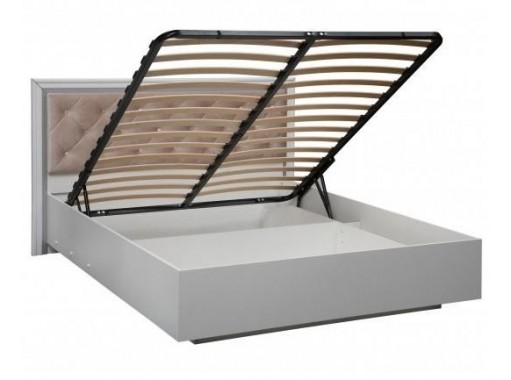 "Беатрис 38.02-01 (160)" кровать с подъемным механизмом, ф-ка Олимп мебель