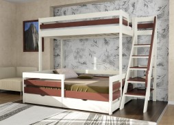 "Руфина 28-2" двухъярусная кровать 57 500 Р. в Вира Мебель "Руфина 28-2" двухъярусная кровать