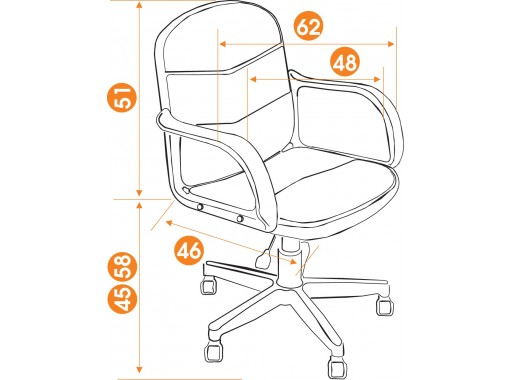 "Baggi 9560" компьютерное кресло, ф-ка МФ TetChair