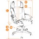 "Bergamo 10200" компьютерное кресло, ф-ка МФ TetChair по цене 15 190 Р. "Bergamo 10200" компьютерное кресло, ф-ка МФ TetChair