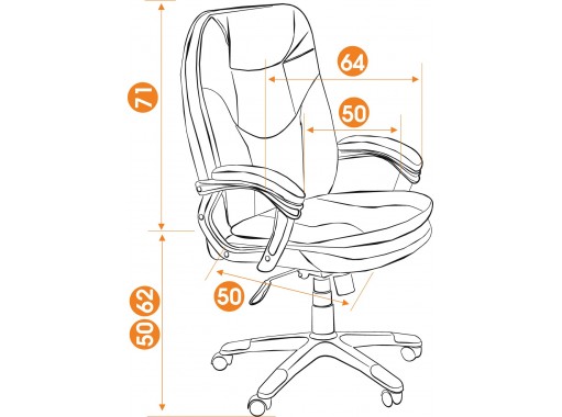 "Comfort 8447" компьютерное кресло, ф-ка МФ TetChair