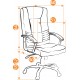 "Maxima хром 3698" компьютерное кресло, ф-ка МФ TetChair по цене 15 290 Р. "Maxima хром 3698" компьютерное кресло, ф-ка МФ TetChair