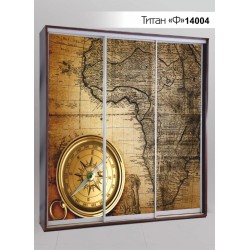 Шкаф купе Титан Ф 14004