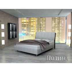 Полина кровать в ткани